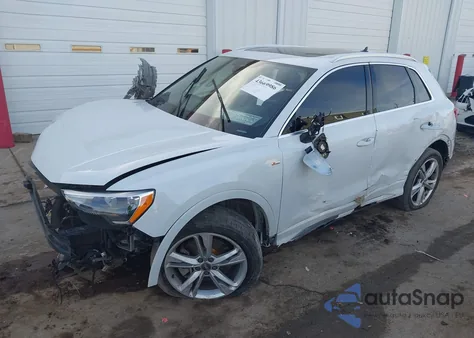 2021 Audi Q3 Premium 45 Tfsi S Line Quattro Tiptronic z USA, uszkodzony, nr VIN WA1DECF32M1013283